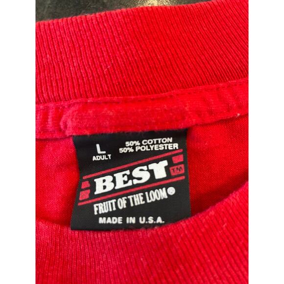 Vintage Hand made Rag Beard Santa L/S ladies shirt L 1990's christmas - Picture 4 of 8